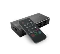 Mars Gaming MF-HUB, Hub di Controllo Ventole PWM, Controller di Velocità fino a 10x Ventole e Illuminazione ARGB fino a 10x Dispositivi, Telecomando, Compatibilità Totale ARGB, Nero