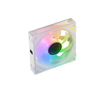 Mars Gaming MF-LINKFINITY Bianco, Ventola Modulare PWM 120mm, Sistema di Connessione LINKFINITY, Illuminazione Infinity Mirror ARGB 360°, Ultra-silenzioso 12dB