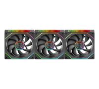 Mars Gaming MF-LINKFINITYKIT2 Case per computer Raffreddatore d'aria 12 cm Nero 3 pz NEW