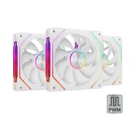 Mars Gaming MF-LINKFINITYKIT2W Case per computer Ventilatore 12 cm Bianco 3 pz NEW