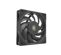 Mars Gaming MF-NC, Ventola PC PWM 120mm, Cuscinetto FDB in Copper Hyper-balanced, Ventola Silenziosa con Design a Lame Ibride, Ventola Professionale per Computer, Nero