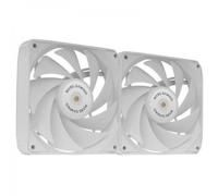 Mars Gaming MF-NCLX2W Case per computer Ventilatore 12 cm Bianco 2 pz