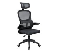 Mars Gaming MGC-ERGOPRO, Sedia Ergonomica Professionale, Supporto Lombare Attivo, Rete Traspirante, Altezza Regolabile 120-130cm, Braccioli Ribaltabili, Poggiatesta Regolabile, Sedia Ufficio, Nero