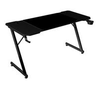 Mars Gaming MGD100RGB, Tavolo Gaming RGB, Mousepad XXL, Supporto Cuffie + Bottiglia, 100x60cm, Rosa