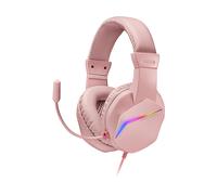 MARS GAMING Auricular+mic MH122 Rosa