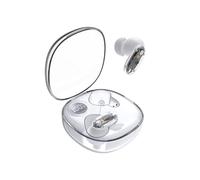 Mars Gaming MHIB2, Cuffie Bluetooth 5.4, Suono Immersivo, Design Ergonomico Semitrasparente e Ultracompatto, 24 Ore di Riproduzione, Auricolari Wireless con Custodia e Indicatore LED, Bianco