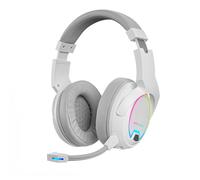 Mars Gaming MHW-100 Auricolare Con cavo e senza cavo A Padiglione USB tipo-C Bianco