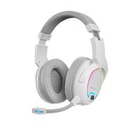 MARS GAMING MHW-100 CUFFIE BLUETOOTH, Bianco