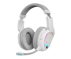 MARS GAMING MHW-100 CUFFIE BLUETOOTH, Bianco
