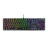 Mars Gaming MK422 Nero, Tastiera Meccanica Gaming RGB, Antighosting, Switch Meccanico Blu, Lingua Portoghese