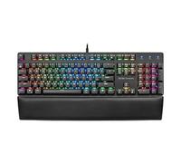 Mars Gaming MK5 Teclado Mecanico RGB - 435x129x37mm - Switches OUTEMU SQ - Diseño Gaming Solido - Iluminacion Full RGB - Repos