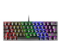 Mars Gaming MK60 Nero, Tastiera Gaming Meccanica FRGB, Antighosting, Switch Mecc