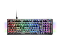Mars Gaming MKPRO, Tastiera Meccanica Gaming Full Size, RGB Chroma, Switch Meccanici Hot-Swap, Antighosting, Rotella Controllo, Software Avanzato, Multipiattaforma, Switch Silent, Portoghese, Nero
