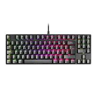 Mars Gaming MKREVOPROWBES Preto, Tastiera Meccanica RGB, TKL+ NUM, Switch Blu, Spagnolo
