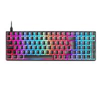 Mars Gaming MKULTRA, Tastiera Meccanica RGB Nero, Compatta 96%, Switch Outemu SQ Blu, Lingua Francese