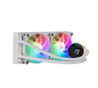KIT WATERCOOLING AIO MARS GAMING ML-LCD RGB - 240MM (BLANC)