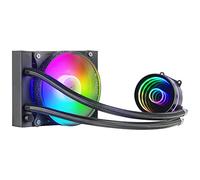 Mars Gaming ML-ONE120, Raffreddamento a Liquido CPU, TDP 200W, Infinity Mirror, Ventola FRGB Silenziosa, Universale Multisocket, Nero