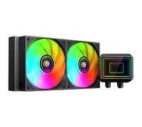 Mars Gaming ML-two240 Raffreddamento a liquido AIO 450W TDP 2 ventole ARGB Pompa 4a generazione Nero