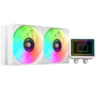Refrigerazione Liquida Mars Gaming ML-TWO240 278mm 2 Ventole ARGB Bianco