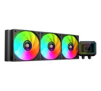 Mars Gaming ML-TWO360, Raffreddamento a Liquido AIO 600W TDP, 3x Ventola ARGB Infinity Mirror 12cm FDB, Nucleo in Rame e Alluminio, Pompa Opti-Chamber 4ª Generazione e Microcanali, Nero