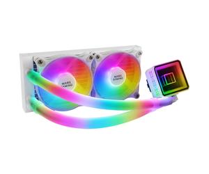 Mars Gaming ML-ULTRA240 Processor All-in-One Liquid Cooler Bianco 1 pc - Nouvo