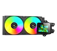 Mars Gaming MLVISION240 Sistema di raffreddamento per computer Processore Liquid Cooler All-in-One 12 cm Nero - Nouvo