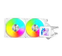 Mars Gaming MLVISION240W Sistema di raffreddamento per computer Processore Liquid Cooler All-in-One 12 cm Nero - Nouvo