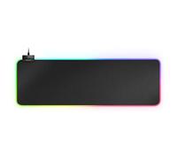 Mars Gaming Tappetino per mouse MMPRGB2 – modalità RGB 12, HUB 2x USB 2.0 – XXL Nero