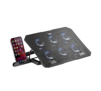 Mars Gaming MNBC13, Laptop Stand and Cooling Base for Notebooks up to 17", ARGB