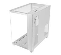 MARS GAMING Modello del prodotto : Case Mid Tower ATX MC-3C RGB con pannelli in vetro (bianco) - Nouvo