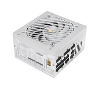 MARS GAMING MPB1000SIM, Alimentatore Full Modulabile ATX 1000W, 7 Anni di Garanzia, 80Plus Gold 90%, Ventola SI Extreme Silence 140mm, Tecnologie AI2-RPM, DC-DC e SMD, ATX 3.1 e PCIe 5.1, Bianco