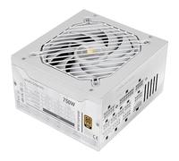 Mars Gaming MPB750PSI, Alimentatore PC Full Modular 750W, 10 Anni di Garanzia, 80Plus Gold 90%, Ventola SI Extreme Silence, Tecnologie AI2-RPM, DC-DC e SMD, ATX 3.1 e PCIe 5.1 Bianco