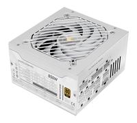 Mars Gaming MPB850PSI, Alimentatore Full Modulare ATX 850W, 10 Anni di Garanzia, 80Plus Gold 90%, Ventola SI 14cm, Tecnologia AI2-RPM, DC-DC e SMD, ATX 3.1 e PCIe 5.1, Connettore 12V 2x6, Bianco