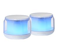 MarsGaming MS-AURA, Altoparlanti Bluetooth 5.3, DSP 15W, RGB ClearView 360?, Whi