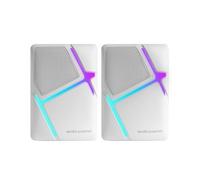 Altoparlanti Mars Gaming MS-H compatti RGB 10 W bianchi
