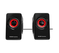 Mars Gaming MS1, Altoparlanti da Gioco 10W, sSubwoofer, 3.5mm Jack e USB, 6 Driv