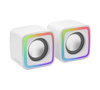 Mars Gaming MSCUBEW altoparlante Bianco Cablato 8 W
