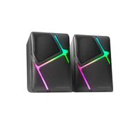 Mars Gaming MS1, Altoparlanti da Gioco 10W, sSubwoofer, 3.5mm Jack e USB, 6 Driver Audio