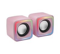 Mars Gaming MSCUBEP altoparlante Rosa Cablato 8 W