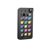 Mars Gaming MSD-Neo, Control Deck, 15 Tasti LCD Personalizzabili, Rotella e Doppio Pulsante, Schermo Monitoraggio Esteso, Calcolatrice e Tastierino Numerico, Software Windows e macOS 10.15+, Nero