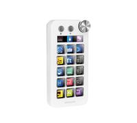 Mars Gaming MSD-Neo, Control Deck, 15 Tasti LCD Personalizzabili, Rotella e Doppio Pulsante, Schermo Monitoraggio Esteso, Calcolatrice e Tastierino Numerico, Software Windows e macOS 10.15+, Bianco