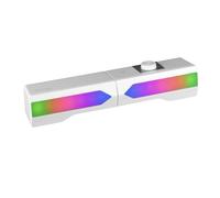 Mars Gaming MSDUOW Soundbar/altoparlanti 2.0 RGB Bluetooth 15W Bianco