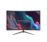 Mars Gaming MV-27C, Monitor Gaming Curvo 27” FHD 1080p 200Hz, HDR10 1ms, FreeSync e G-Sync, Monitor PC Senza Cornice, Angolo 20°, Low Blue Light e Flicker-Free, HDMI + DisplayPort + Jack 3.5mm, Nero