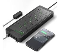 Mars Hydro iHub-Pro 10AC Power Strip Kit 10 X Hub di Growroom all-in-one, controllo dell'aria WiFi per luce, temperatura, umidità e VPD
