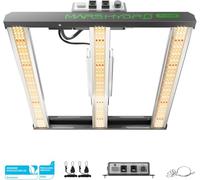 MARS HYDRO Smart FC1500 - Lampada LED Grow da 150 W, Samsung LM301H EVO, copertura a spettro completo, lampada per piante da interno, ortaggi, fiori