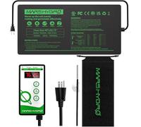 MARS HYDRO Tappetino termico per piantine con termostato, 122 x 50 cm, tappetino riscaldante per germinazione, giardinaggio interno, serra