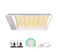 MARS HYDRO TS 600 LED Grow Light Reflector Budget LED for 2x2ft Grow Sunlike Spectrum IR Grow Lights for Indoor Plants Hyd...