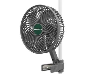 MARS HYDRO Ventilatore M6 Grow oscillante, 10 livelli di vento, controllo APP/WiFi tramite iHub o controller, 43 clip ventilatore Growbox Growbox, 32DBA silenziosa ventola per ricircolo dell'aria e