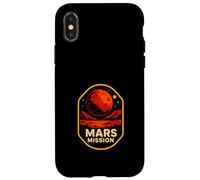 Mars Mission Retro Uomo Space Explorer Custodia per iPhone X/XS