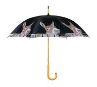 Mars & More Mars & More Ombrello con motivo di asini con telaio in acciaio